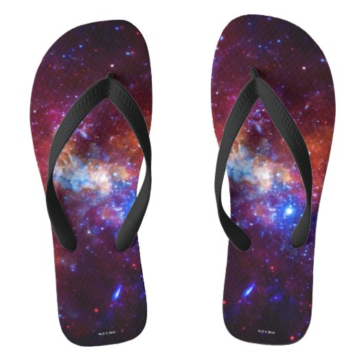 Sagittarius A Milky Way Galaxy Afbeelding Teenslippers (Voetbed)