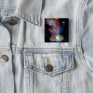 Sagittarius A Vierkante Button 5,1 Cm