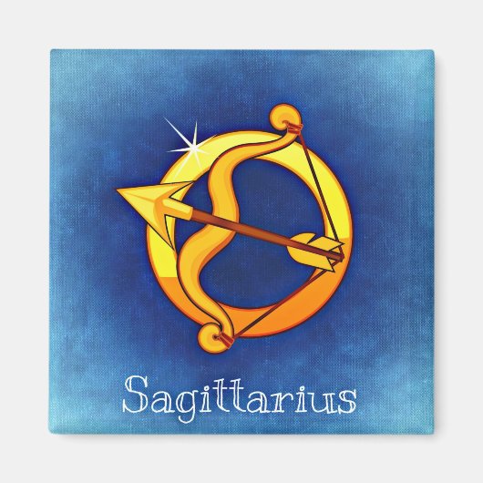 sagittarius aimant zodiaque (Devant)