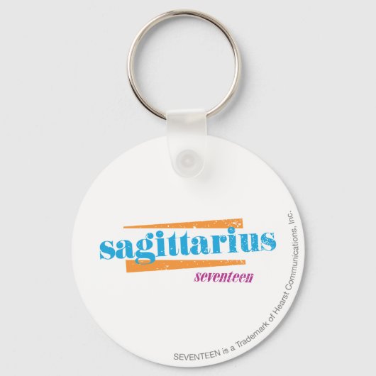 Sagittarius Aqua Sleutelhanger (Voorkant)