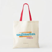Sagittarius Aqua Tote Bag (Voorkant)