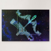 sagittarius archer puzzle zodiac (Horizontal)