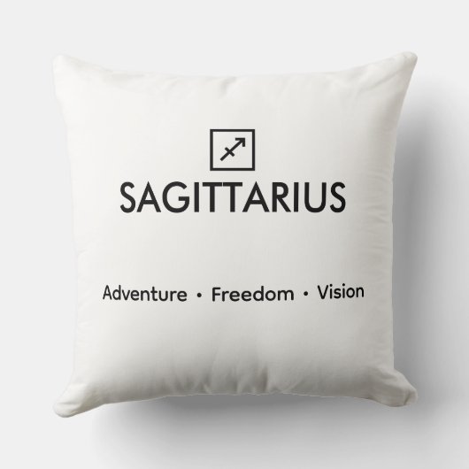 Sagittarius – Arrow of Light Kussen (Achterkant)