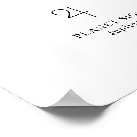 Sagittarius Astrological Sign Poster (Hoek)