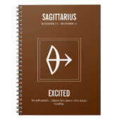 Sagittarius Astrology Notitieboek (Voorkant)