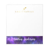 Sagittarius Astrology Post It Notitieblok (Voorkant)