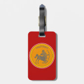 Sagittarius Bagagelabel (Achterkant verticaal)