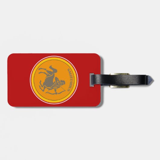 Sagittarius Bagagelabel (Achterkant horizontaal)