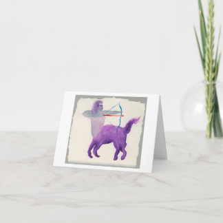 Sagittarius Birthday Kaart