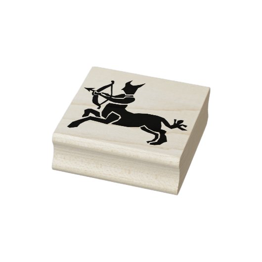 sagittarius boogschutter - zegel 	rubberstempel (Stempel)