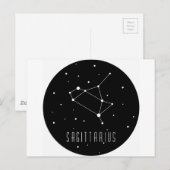 Sagittarius Briefkaart (Voorkant / Achterkant)