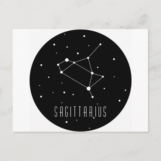 Sagittarius Briefkaart (Voorkant)