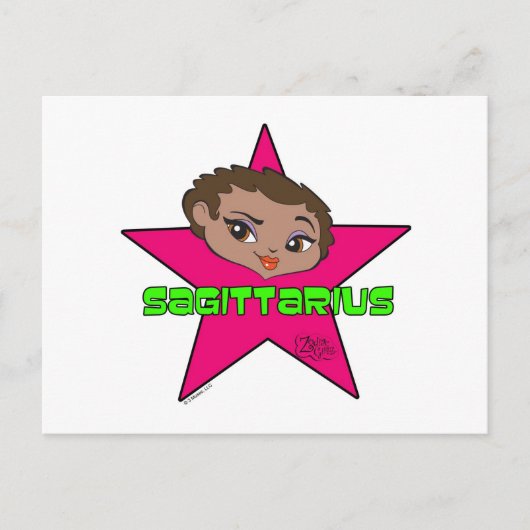 Sagittarius Briefkaart (Voorkant)