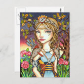 Sagittarius Briefkaart (Voorkant / Achterkant)