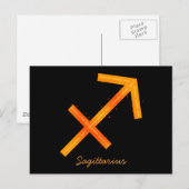 Sagittarius Briefkaart (Voorkant / Achterkant)