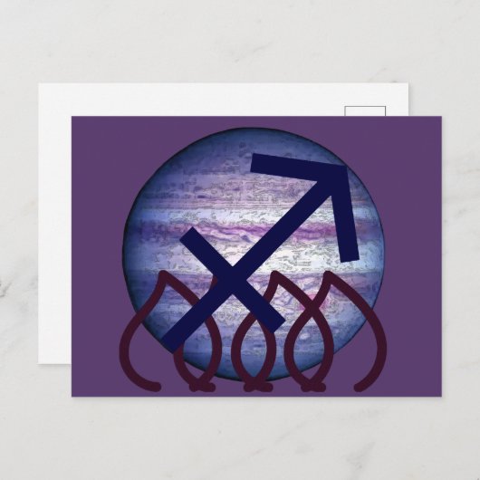 Sagittarius Briefkaart (Voorkant / Achterkant)