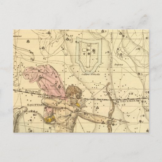 Sagittarius Briefkaart (Voorkant)