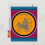Sagittarius Briefkaart (Voorkant / Achterkant)