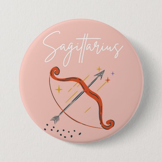 Sagittarius button badge (Devant)