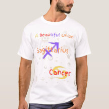 Sagittarius Cancer Couple Zodiac T-Shirt