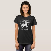 Sagittarius centaur constellation Birthday Text T-shirt (Voorkant volledig)