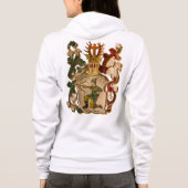Sagittarius  Coat of Arms Hoodie Jacket (Achterkant)