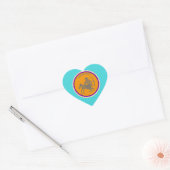 Sagittarius Coeur Sticker (Enveloppe)