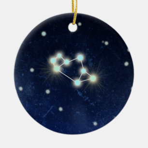 Sagittarius Constellation Aangepaste naam Keramisch Ornament