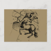 Sagittarius Constellation Carte Engraving Hevelius (Devant)