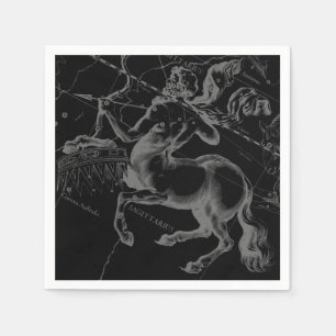 Sagittarius Constellation Classy Hevelius Engaving Servet