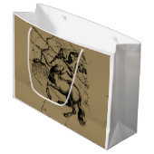 Sagittarius Constellation Hevelius1690 nov22-dec21 Large Cadeauzakje (Voorkant Gekanteld)