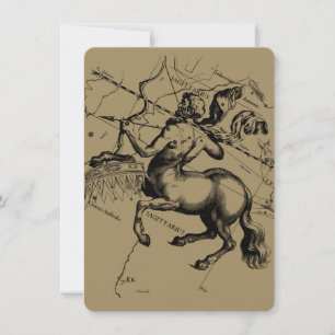 Sagittarius Constellation Hevelius 1690 Engraving