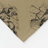 Sagittarius Constellation Hevelius 1690 Engraving Fleece Deken (Hoek)