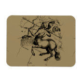 Sagittarius Constellation Hevelius 1690 Engraving Magneet (Horizontaal)