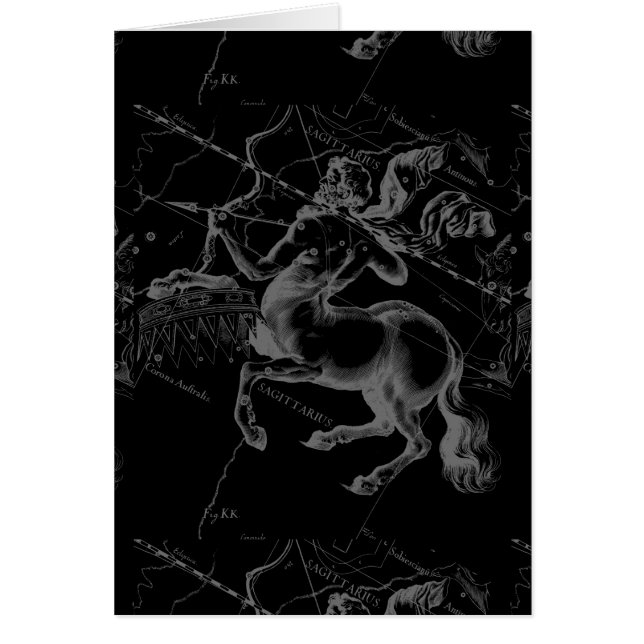 Sagittarius Constellation Hevelius circa 1690 (Voorkant)