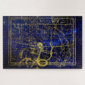 sagittarius constellation puzzle legpuzzel (Horizontaal)