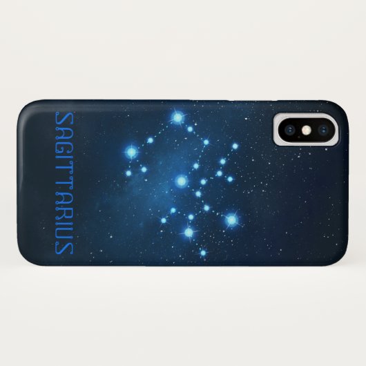 Sagittarius Constellation Zodiac Case-Mate iPhone Case (Achterkant (horizontaal))