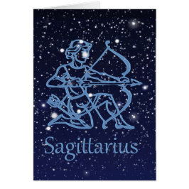 Sagittarius Constellation & Zodiac Sign with Stars