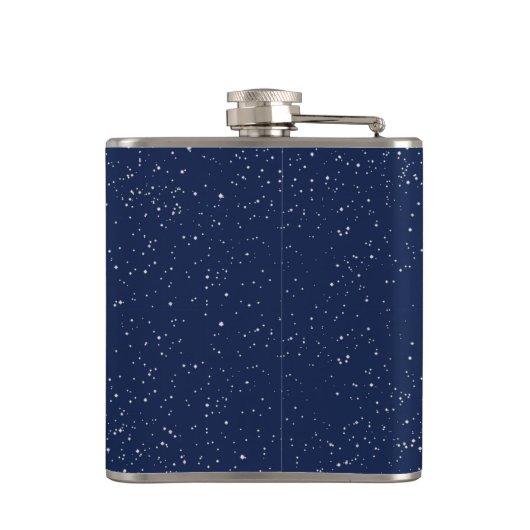 Sagittarius Constellation & Zodiac Sign with Stars Heupfles (Achterkant)