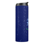 Sagittarius Constellation & Zodiac Sign with Stars Thermosbeker (Gedraaid links)