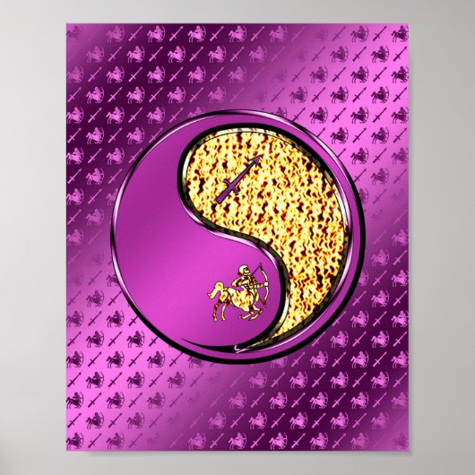 Sagittarius de Archer Poster (Voorkant)