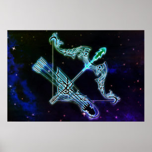 sagittarius de archer zodiac poster