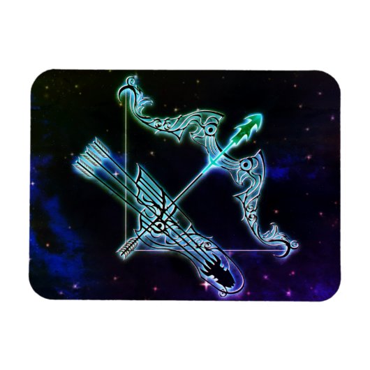 sagittarius de archer zodianet magnet magneet (Horizontaal)
