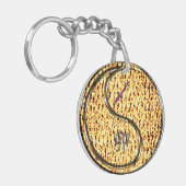 Sagittarius & Fire Rabbit Sleutelhanger (Voorkant Links)