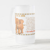 Sagittarius, geboren in 1985 in Valxart Matglas Bierpul (Voorkant links)