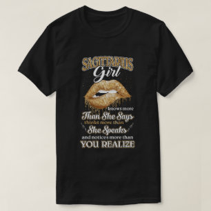 Sagittarius Girl weet meer dan ze november zegt T-shirt