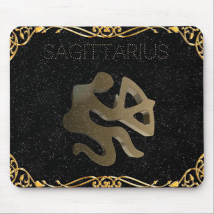 Sagittarius golden sign muismat