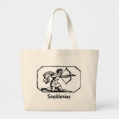 Sagittarius Grote Tote Bag (Voorkant)