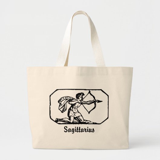 Sagittarius Grote Tote Bag (Voorkant)