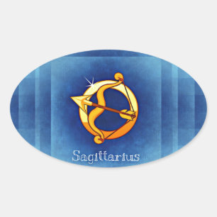 sagittarius horoscope ovale sticker